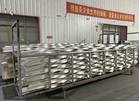 雙曲扭曲鋁單板